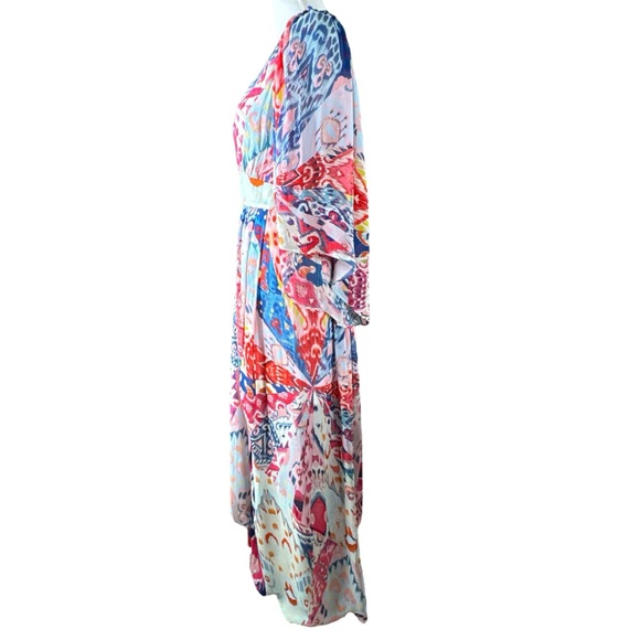 FARM RIO Boboikat Maxi Dress, Multicolored, Size S. - Picture 5 of 14